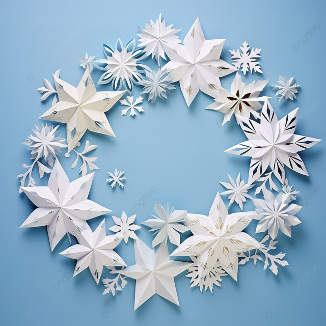 White Star Wreath