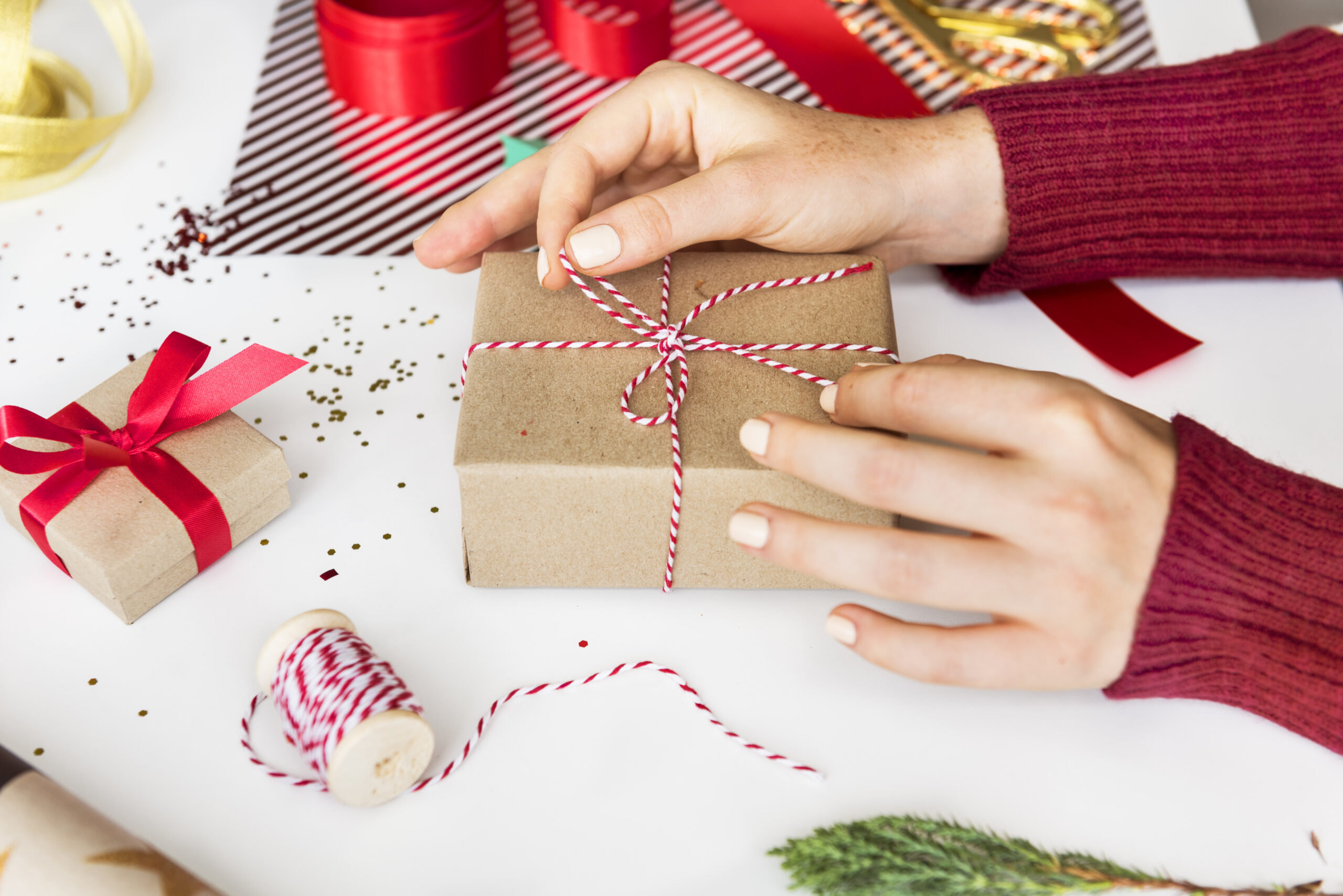 Wrapping up gifts